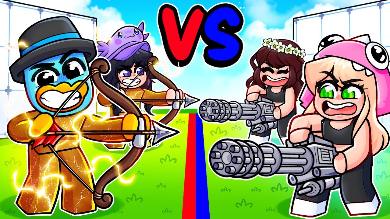 SÚPER VELOCIDAD vs SÚPER FUERZA en Roblox Rivals!