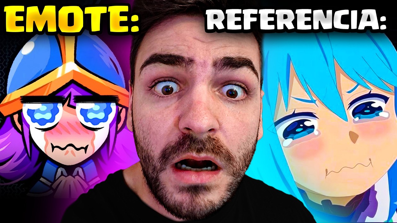 Las Mejores REFERENCIAS de MEMES en EMOTES de Clash Royale!😱