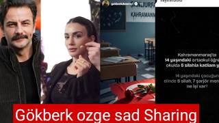 Özge Yagiz And Gökberk Demirci Sad Sharing