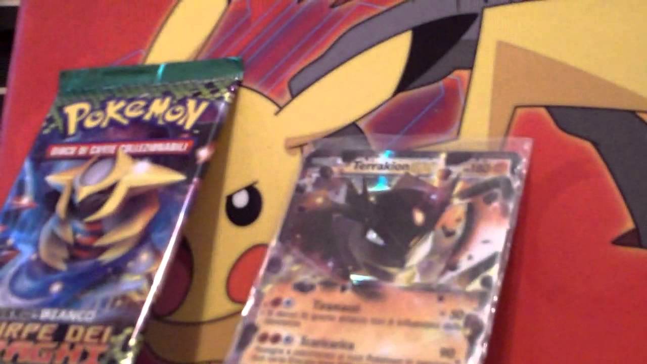 apertura 3 pacchetti pokemon bianco e nero stirpe dei draghi (ex pulls ...