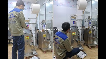 Hướng dẫn sử dụng máy đóng gói định lượng tự động MDG-100 0368.333.526