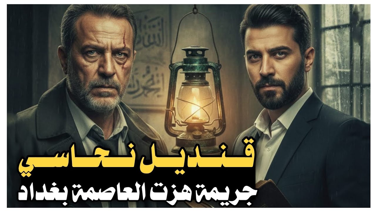 161 _ قنديل نحاسي _ جر..يمة هزت العاصمة بغداد