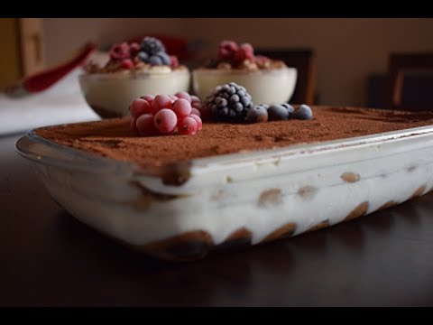 Tiramisu and Biscotti savoiardi | Bake with Ayesha