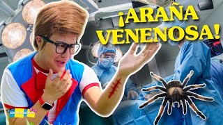 ME ATACA UNA ARAÑA VENENOSA / LLEVAMOS AL HOSPITAL AL COMPAÑERO / ANDY LLORA POR EL COMPAÑERO