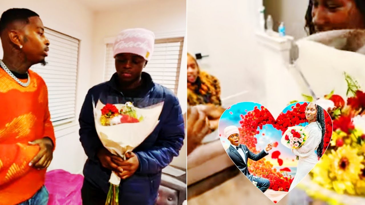 Funnymike | Ву с волнением сделал предложение своей девушке Нахле, и она с радостью согласилась.