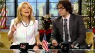 Josh Groban Cohosts "Live with Kelly" 12-29-2011 Part 2 of 2