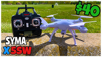 Cheap beginner drone (syma X5SW) review