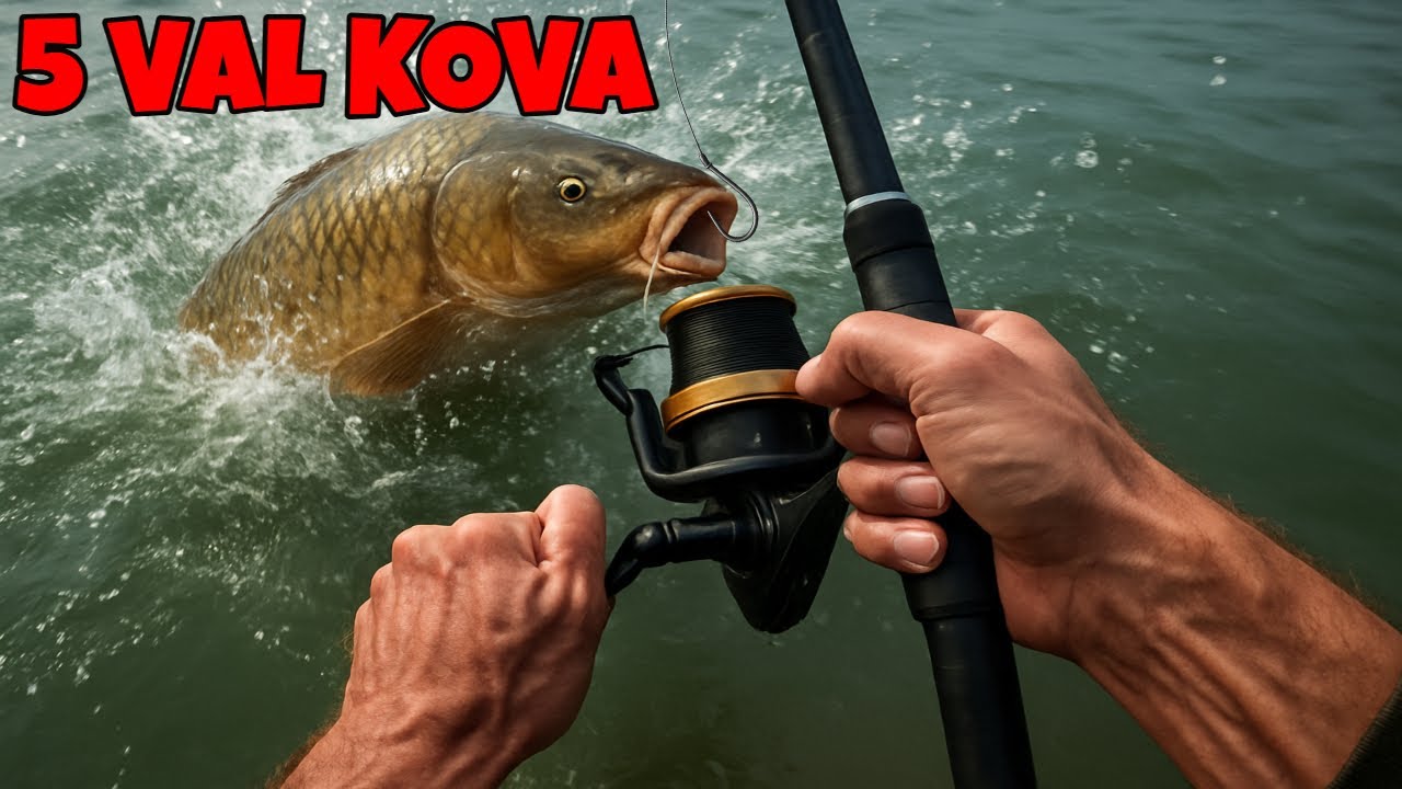 Užkibo Didžiulis Laukinis Karpis + Petelniniai Karosai