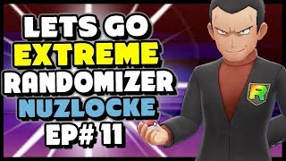 Rainbow Rocket's Revenge! - Pokemon Lets Go Pikachu and Eevee Extreme Randomizer Nuzlocke Episode 11