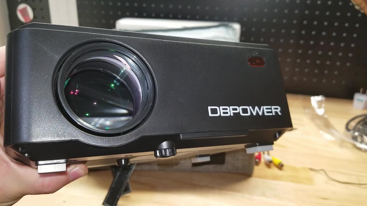 WiFi Mini HD Video Projector, 1080P and iOS/Android Sync By DBPOWER