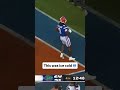 Backyard football in a real game. Absurd. 😱
