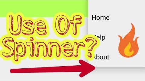 Use of spinner in sketchware | Spinner part 2