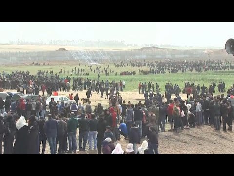 Протесты в секторе Газа: палестинцы требуют вернуть оккупированные земли