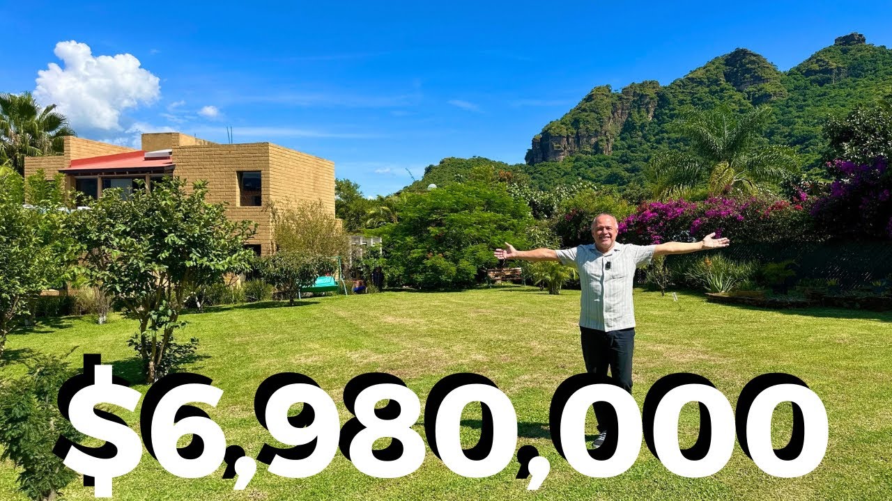 🤩‼️Visitamos la casa con la mejor vista  en el pueblo magico de  tlayacapan Morelos en Venta‼️