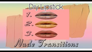 How to make a Matte and Satin Lipstick