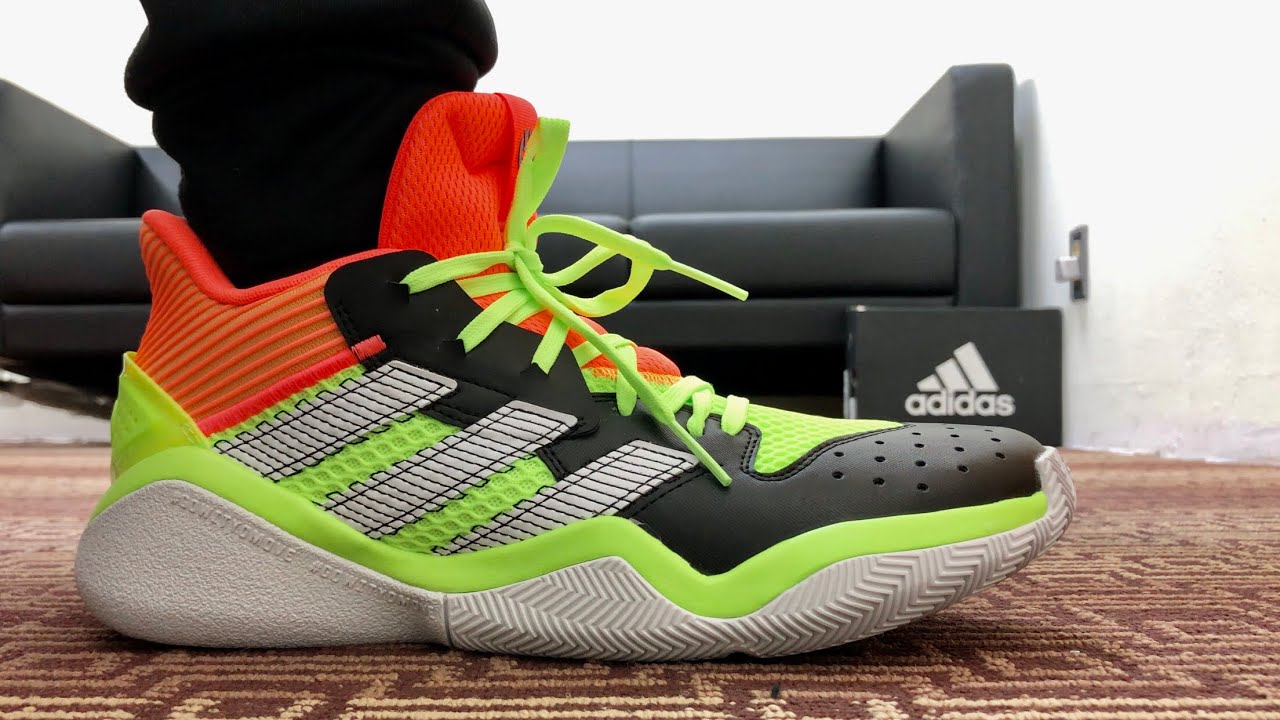 harden stepback on feet