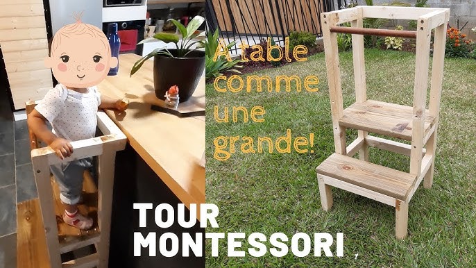 DIY Tour Montessori : Tour d'Apprentissage pour Enfant 