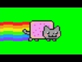 Nyan Cat Green Screen Version (Chromakey)