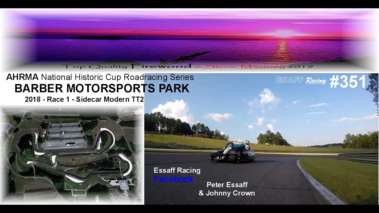 Sidecar Race 1_Barber Motorsports Park_2018 AHRMA_ESSAFF Racing_Modern Sidecar TT2 [version 3]