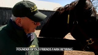 Founder of thoroughbred retirement farm in Kentucky handing over reins to successor