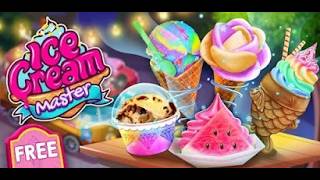 🍦 Ice Cream Maker Game 🍨 | DIY Ice Cream Cone & Sundae Cooking Game 👩‍🍳🎮 screenshot 1