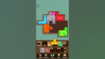 puzzle Cats gameplay walkthrough (iOS- Android)#gaming#puzzlecats #funny