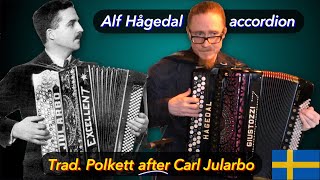 Polkett efter Carl Jularbo - Alf Hågedal, Dragspel