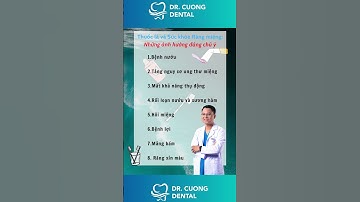 Ảnh Hưởng Của Thuốc Lá Đến Răng Miệng |Dr Cường Offical
