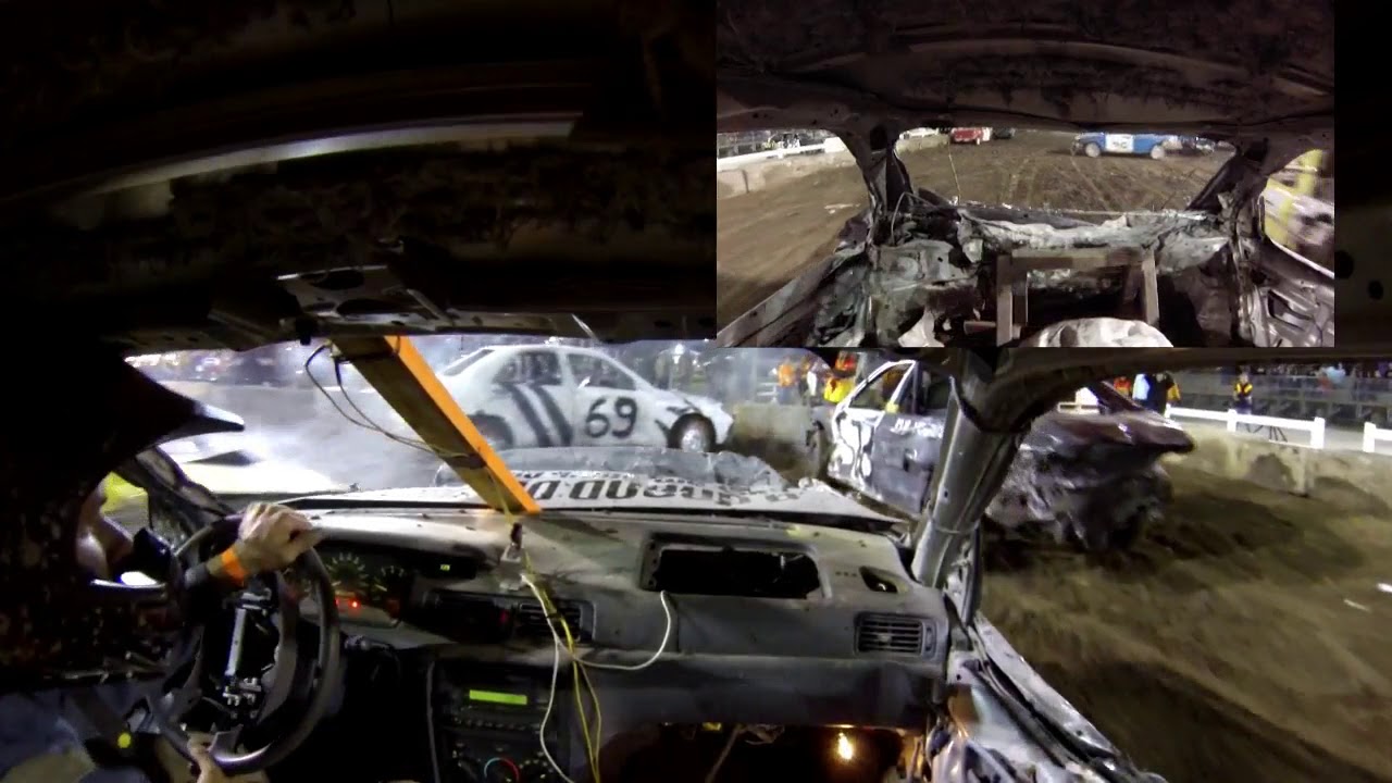 Caledonia Fair 2017 4 Cyl Demolition Derby YouTube