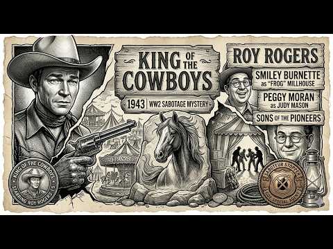 King of the Cowboys (1943) | Roy Rogers | Classic Western Movie | Full Movie