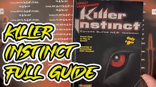 Learn to Play Killer Instinct with the Brady Games Official Strategy Guide! 4K 60fps HDR