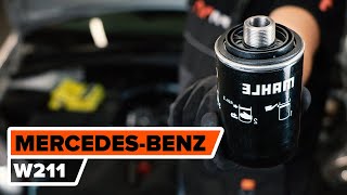 Jak vyměnit palivový filtr na MERCEDES-BENZ (W211) Třída E [NÁVOD AUTODOC]