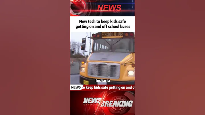 New tech to keep kids safe getting on and off school buses #news #foryou#fyp