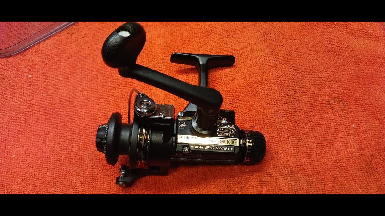 Shimano Custom Ex 1000 Ultra Light Spinning Reel Reassembly