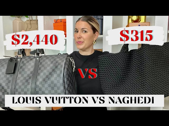 LOUIS VUITTON KEEPALL 45 VS NAGHEDI ST BARTHS LARGE TOTE 🧳 what fits  inside? best personal item? 