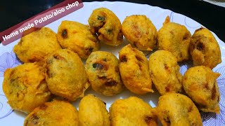 #How to make Aloo chop/ #chatpata potato Bonda easy home made Aloo snacks recipe