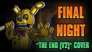 Final Night V2 The End V2 Fnaf Movie Cover Fnf Cover