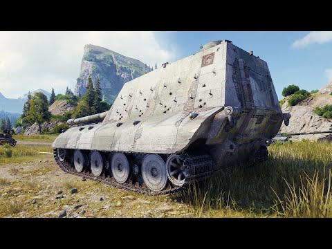 Видео: Jagdpanzer E 100 - Опытный игрок на карте Тихий берег