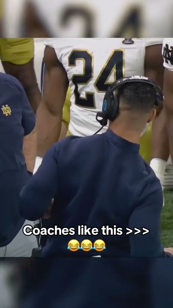 Marcus Freeman was feeling the kickoff return TD ?