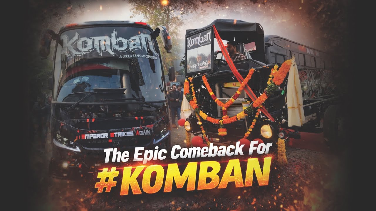 Dawood ന്റെ വിളയാട്ടം|kaaliyan chassis delivery|Komban fully loaded surprise🔥|Deepu shankar|Komban 