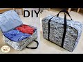 Make your own suitcase with canvas fabric