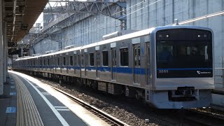 小田急3000形3265F(3265×6) リニューアル編成(更新車) 唐木田構内入換