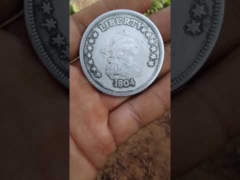 1804 Silver Coin ....real Or Fake