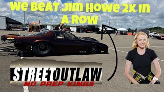 Paige Coughlin’s Procharged Camaro takes out Jim Howe 2 weeks in a row!