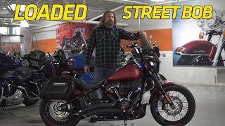 2019 Softail Street Bob loaded with extras!