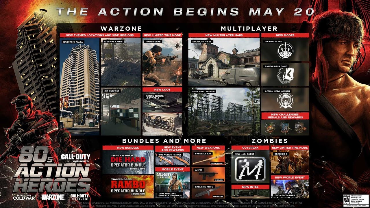 Ralph Rambo Maps Official Season 3 Reloaded Road Map!!! | Rambo & Die Hard - YouTube