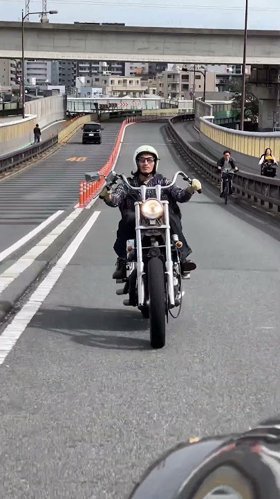 Budaya chopper Jepang 🏍️❤️‍🔥 #chopper #bikeride