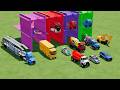 Garage With Colors - ALL COLORFUL IVECO DUMP TRUCK, SCANIA XT CRANE TRANSPOTRING - FS22