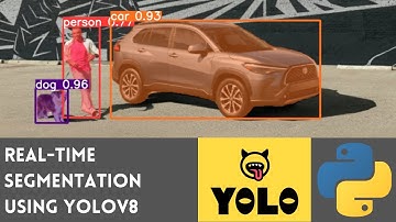 YOLOv8 | Real time segmentation using YOLOv8