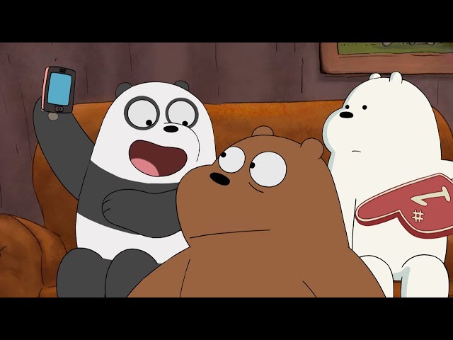 Adesivi We Bare Bears &ndash; Orsetti Cartoon, Sticker Per Bambini, Made UK